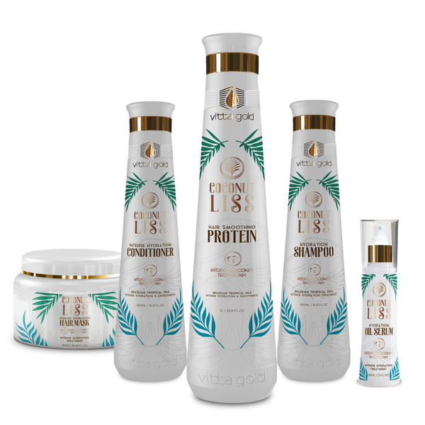 Coconut Liss Hair Straightening Complete Set – Liss Éclat