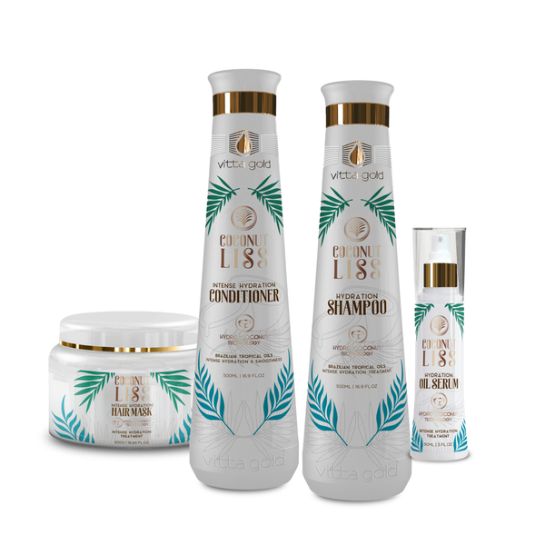 Coconut Liss Set – Soin Capillaire Professionnel Hydratation
