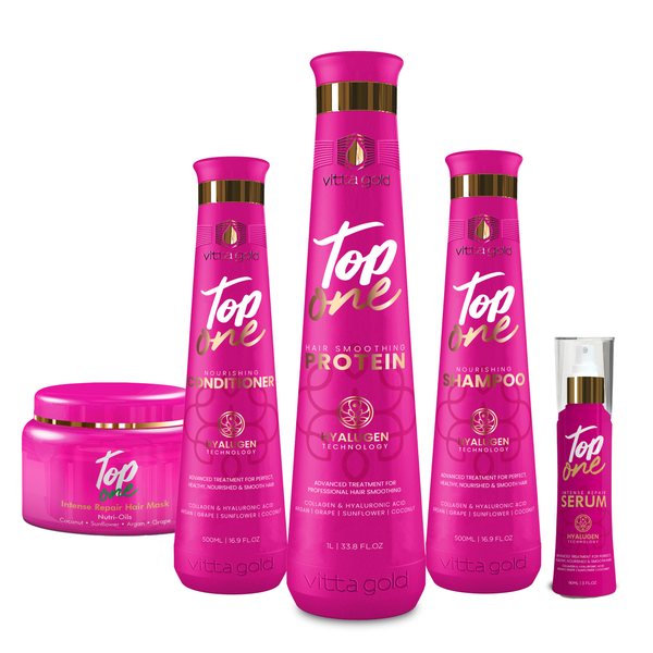 Top One Hyalugen Lissage Brésilien – Brillance Durable