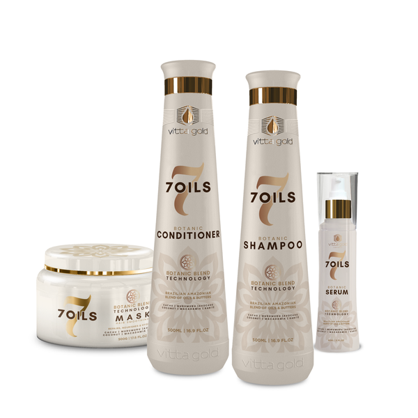 Coffret 7 Oils - Soin Capillaire Professionnel Hydratation