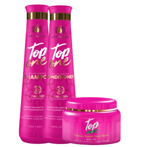 Shampoo Top One – Lissage Brésilien + Brillance Satinée