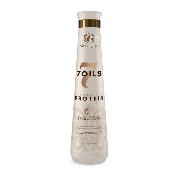 7 Oils Hair Straightening Protein – Lissage Brésilien Éclat