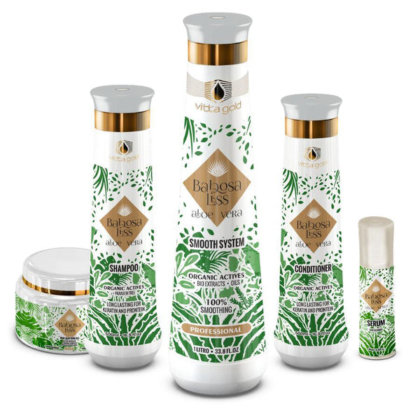 Aloe Liss Set - Lissage Brésilien Cheveux Lisses Brillants